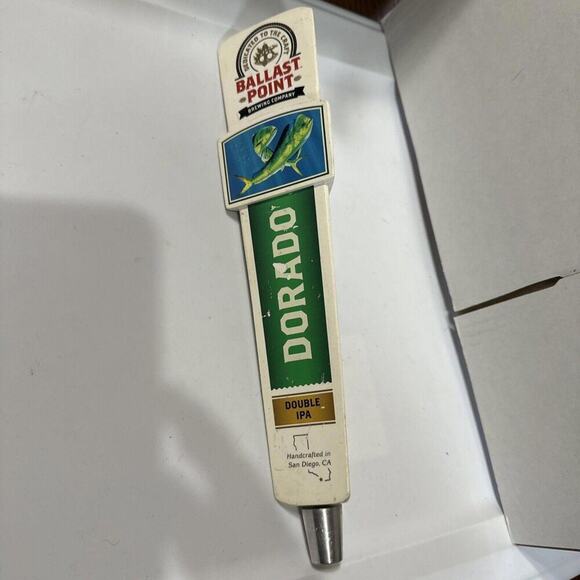 Ballast Point Beer Tap Handle Dorado Double IPA California - Picture 2 of 5